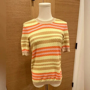 Scotch & Soda Striped Sweater - Size Medium